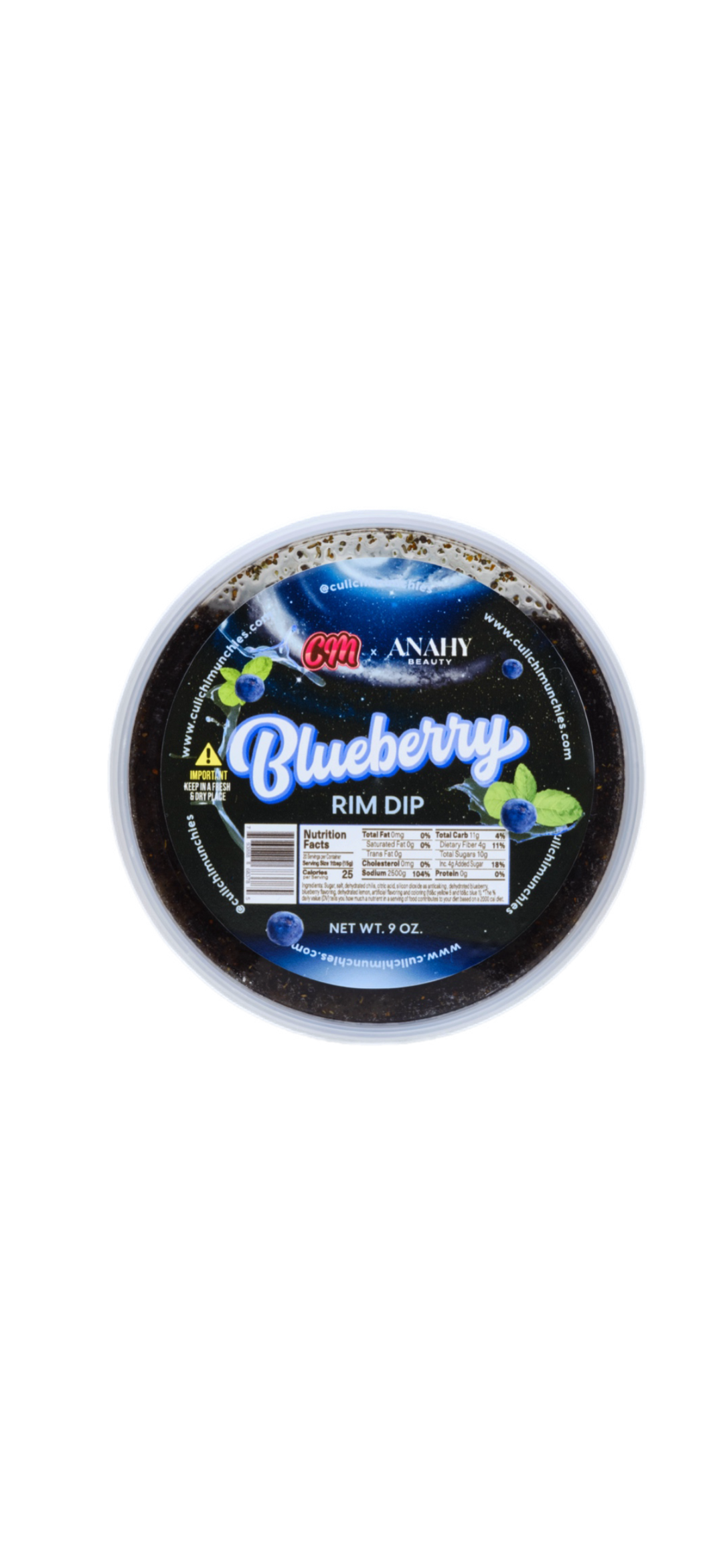 Daisy Anahy x Culichi Munchies BlueBerry Rim Dip